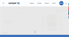 Desktop Screenshot of compar.ch